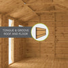 7 x 5 Traditional Double Door Summerhouse, Learning SPACE