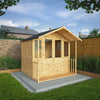 7 x 7 Bournemouth Wooden Summerhouse-Dropship,Eco Friendly,Forest School & Outdoor Garden Equipment,Mercia Garden Products,Sheds,Wellbeing Furniture-Learning SPACE