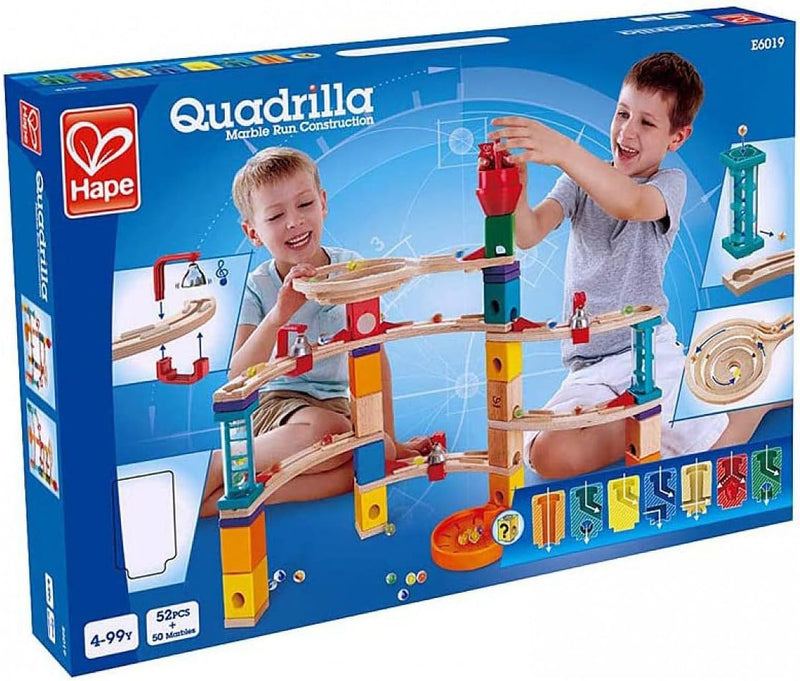 Quadrilla Castle Escape Set - Wooden Marble Run