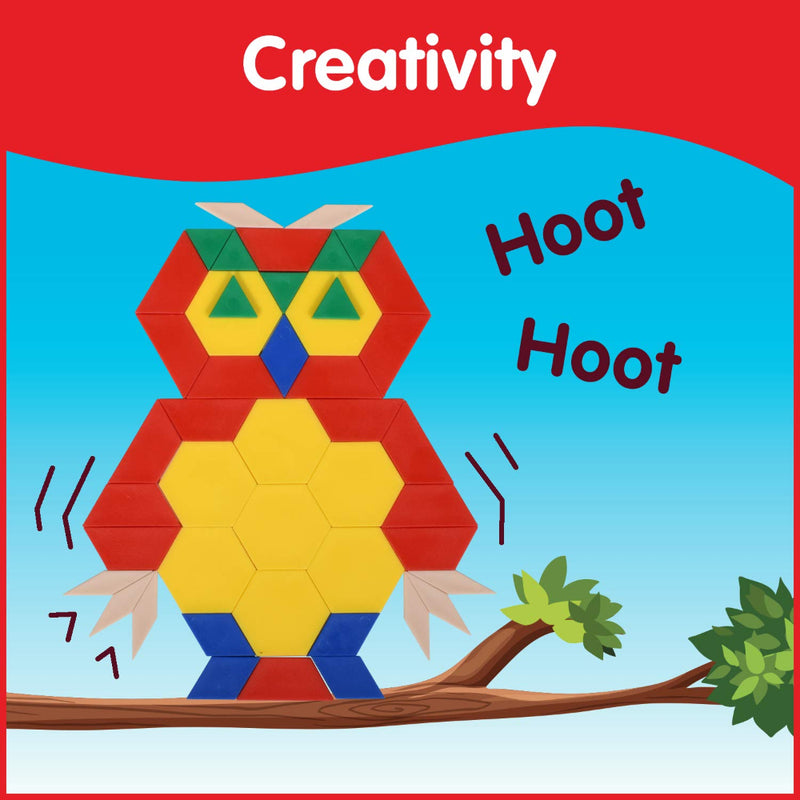 Plastic Pattern Blocks