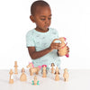 Wooden Enchanted Figures Set, Learning SPACE