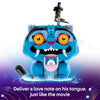 LEGO Derpy Tiger delivering a love note on his tongue, just like in the KPop Demon Hunters movie
