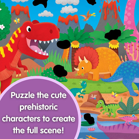 Dinosaurs Magic Puzzle - 50 Piece Jigsaw Puzzle
