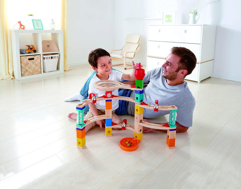 Quadrilla Castle Escape Set - Wooden Marble Run