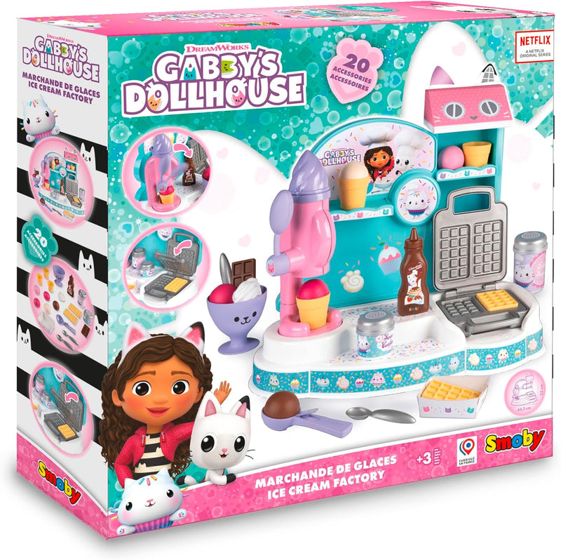 Gabby's Dollhouse Ice Cream Factory