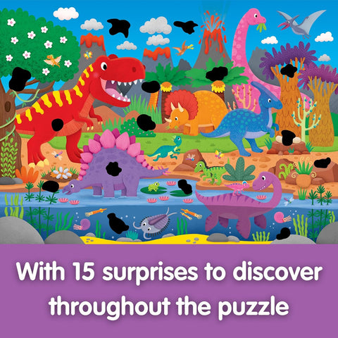 Dinosaurs Magic Puzzle - 50 Piece Jigsaw Puzzle