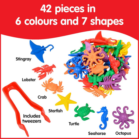 Aquatic Counters - Set of 42