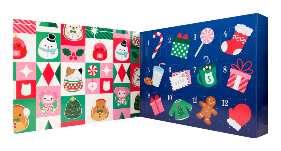 Squishmallows - Micromallows 12 Piece Advent Calendar