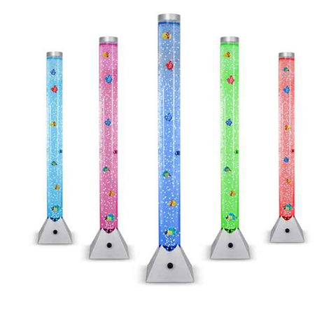90cm RGB Bubble Lamp with Fish-Bubble Tubes,Discontinued,Gifts For 3-5 Years Old,Gifts for 5-7 Years Old,Home Bubble Tubes & Walls,Sensory Room Lighting-Learning SPACE