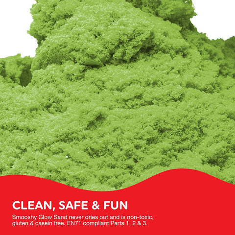 Smooshy Glow Sand – includes FREE mini torch-AllSensory,Art Materials,Arts & Crafts,Baby Bath. Water & Sand Toys,Cerebral Palsy,Early Arts & Crafts,Eco Friendly,Glow in the Dark,Messy Play,Primary Arts & Crafts,Rainbow Eco Play,S.T.E.M,Sand,Science Activities,Sensory Processing Disorder,Tactile Toys & Books,Visual Sensory Toys,Water & Sand Toys-Learning SPACE