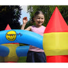 Happy Hop Castle Bouncer with Slide and Hoop, Pool, Water & Sand Toys Learning SPACE