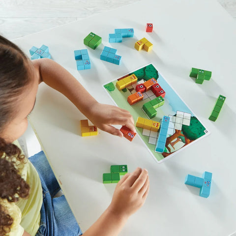 Numberblocks™ Wooden Building Blocks Activity Set, Learning SPACE