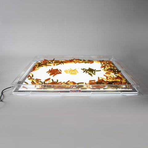 A2 Light Panel & Cover-Calming & Anxiety,Light Box Accessories,Light Boxes,sensory activity,Sensory Light Up Toys,Sensory Processing Disorder,Sensory Seeking,TickiT,Visual Sensory Toys-Learning SPACE