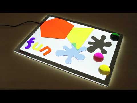 A2 Light Panel Sensory Light Box-AllSensory,Light Boxes,Lumina,Sensory Light Up Toys,Stock,TickiT,Visual Sensory Toys-Learning SPACE