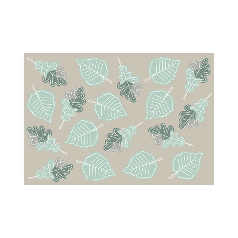 Abstract Leaf Rug-Dropship,Mats & Rugs,Natural,Nature Sensory Room,Neutral Colour,Plain Carpet,Rectangular,Rugs,Sensory Flooring,Wellbeing Furniture,World & Nature-Learning SPACE