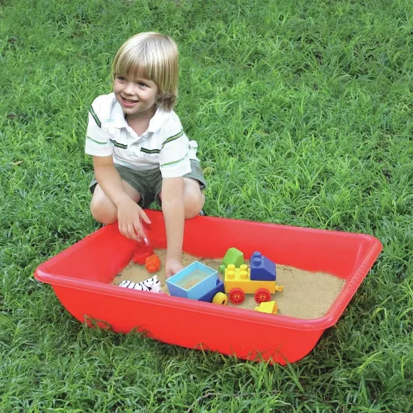Activity Tray with Net & Stand - for Sand & Water Play - FREE 15KG SAND, Learning SPACE