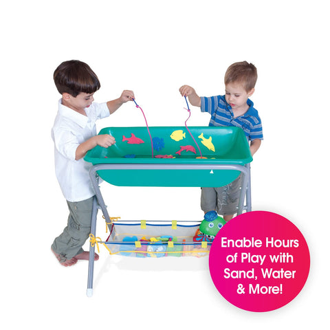 Activity Tray with Net & Stand - for Sand & Water Play - FREE 15KG SAND-Baby Bath. Water & Sand Toys,Edushape Toys,Messy Play,Outdoor Sand & Water Play,Playground Equipment,S.T.E.M,Sand,Sand & Water Trays,Sand Pit,Science Activities,Trays,Water & Sand Toys-Learning SPACE