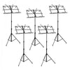 Adjustable Music Stands - 5 Pack with Carry Bags, Learning SPACE