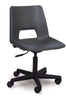 Advanced Adult / Secondary ICT Swivel Chair, Castors Black Learning SPACE