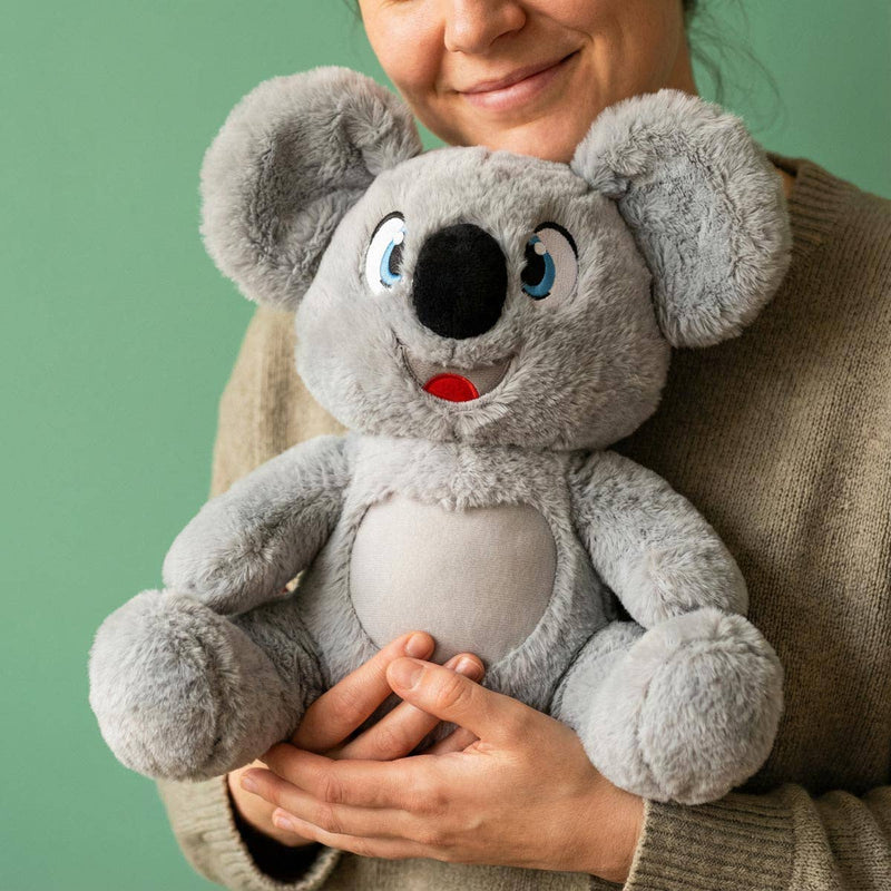 Koala Weighted Talking and Breathing Plushie, Stuffed Toys Learning SPACE