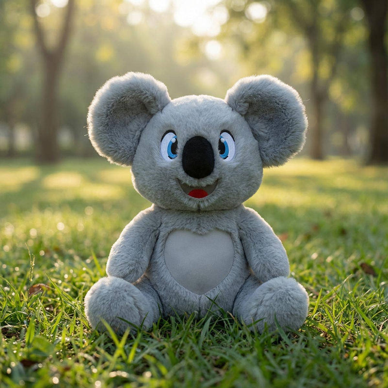 Koala Weighted Talking and Breathing Plushie, Stuffed Toys Learning SPACE