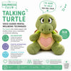 Turtle Weighted Talking and Breathing Plushie, Stuffed Toys Learning SPACE