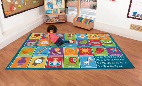 Alphabet Placement 3x2m Carpet, Learning SPACE