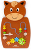 Animal Activity Wall Panel Toy - Set Of 3-Additional Need,Fine Motor Skills,Gifts For 1 Year Olds,Helps With,Maths,Nursery,Primary Maths,SCOTEXCEL,sensory activity,Sensory Wall Panels & Accessories,Shape & Space & Measure,Sound,Stock,Tactile Toys & Books,Tracking & Bead Frames,Viga Activity Wall Panel-Learning SPACE