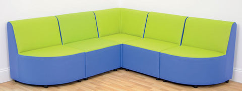 Arno Five Seat Large Corner Set-Dropship,Modular Seating,Seating,Wellbeing Furniture,Willowbrook-Learning SPACE