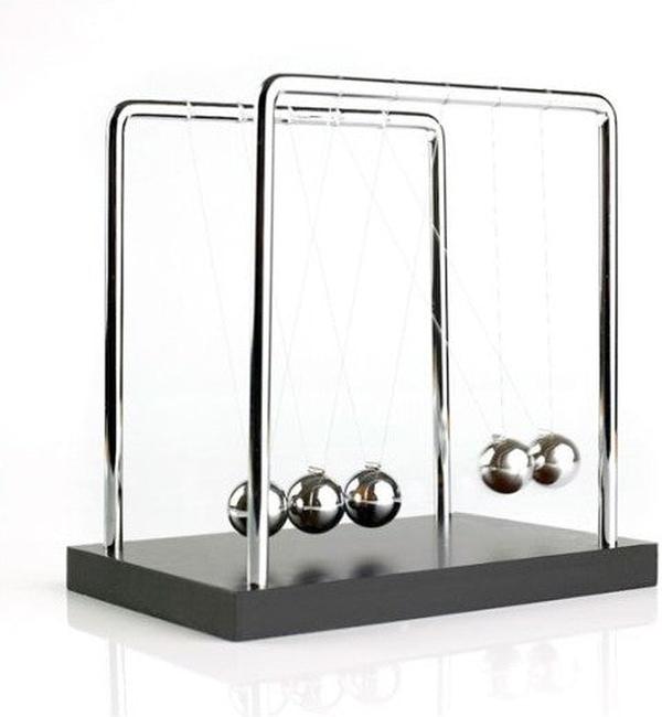 Atom Newtons Cradle Large, Learning SPACE