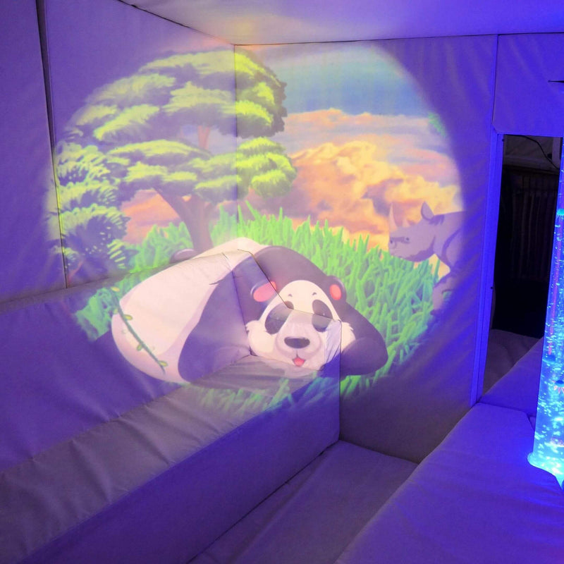 Aura Portable Projector (Includes 1x 6" Magnetic Liquid A Wheel), Learning SPACE