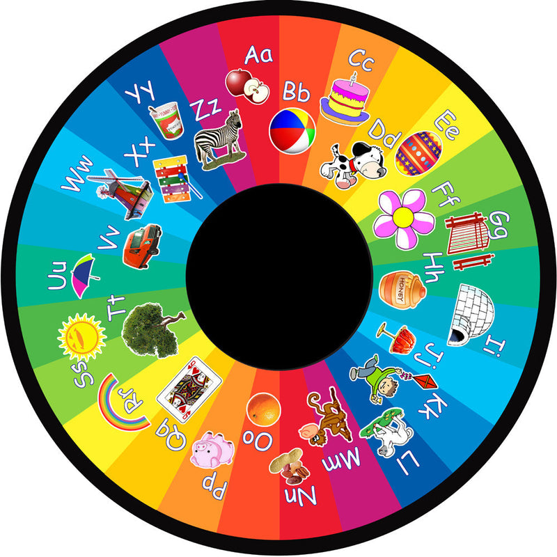 Aura and Solar Projector - 6 Inch Magnetic Picture Wheel, ABC VAT Exempt Learning SPACE