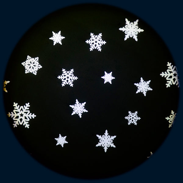 Aura and Solar Projector - 6 Inch Magnetic Picture Wheel, Snow Crystal VAT Exempt Learning SPACE