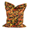 Autumn Leaves Printed Giant Floor Cushion Bean Bag, Learning SPACE