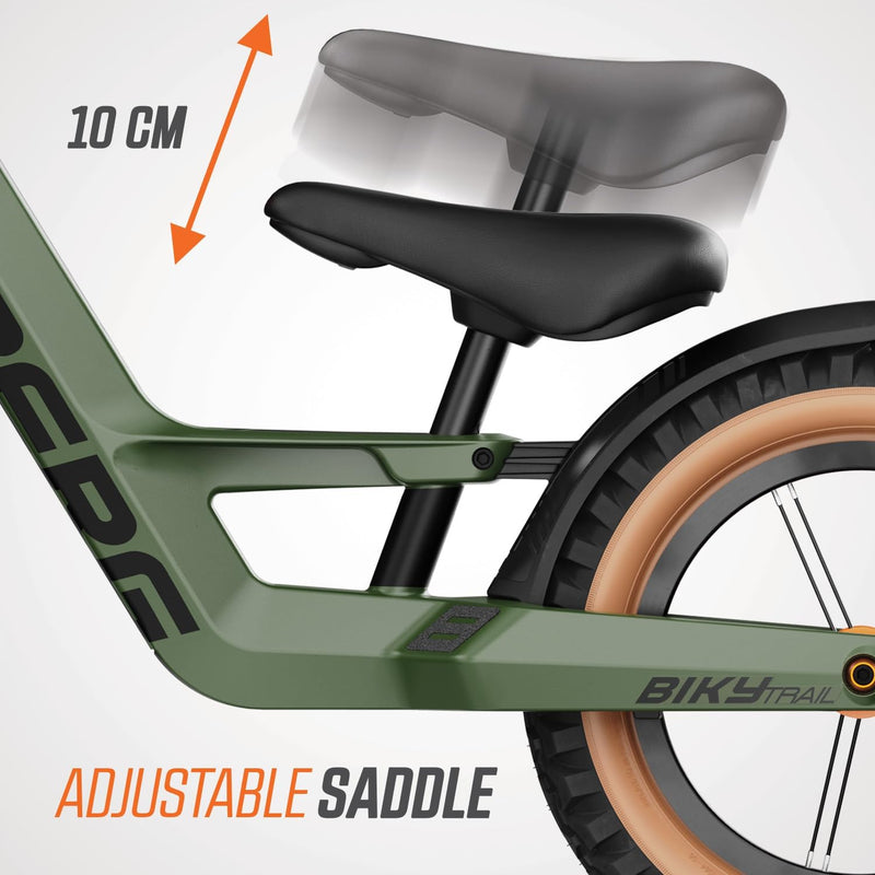 BERG Biky Trail Green With Handbrake, Learning SPACE