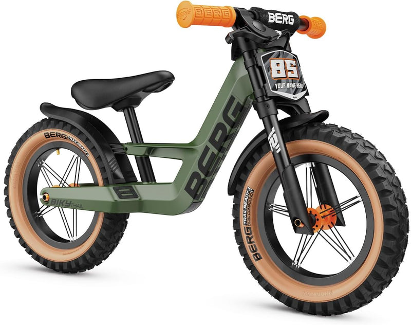 BERG Biky Trail Green With Handbrake, Learning SPACE