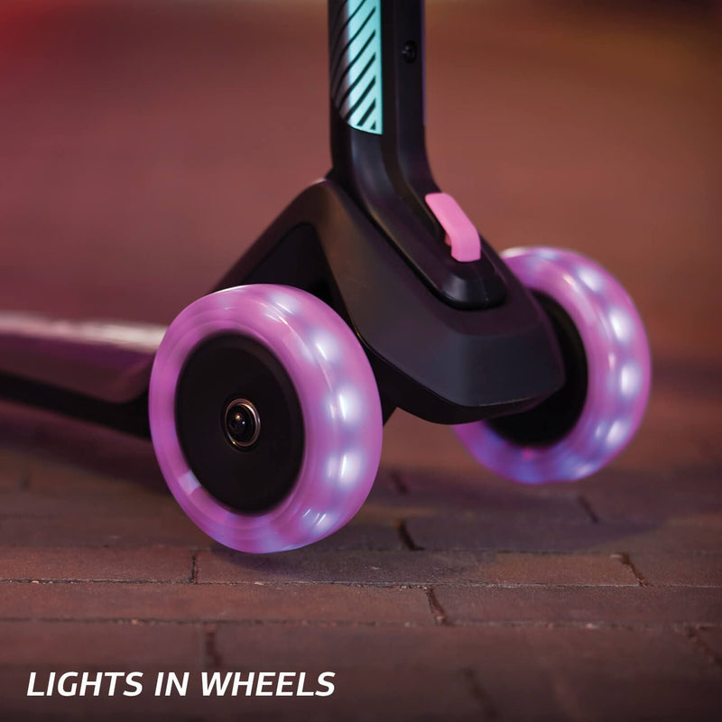 BERG Nexo Foldable Lights LED-Deck 3 Wheeled Scooter, Learning SPACE