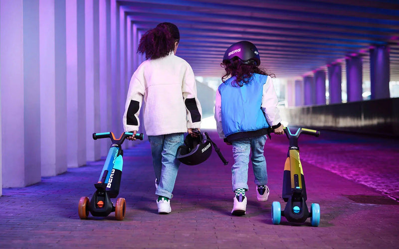 BERG Nexo – The 3-Wheeled Foldable Scooter, Learning SPACE