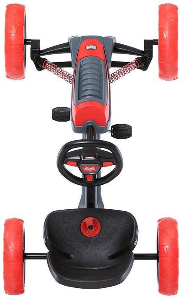 BERG Reppy Rebel Pedal Go Kart - Red, Learning SPACE