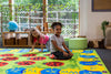 Back to Nature™ Chloe Caterpillar Numeracy & Literacy 3x2m Carpet, Learning SPACE