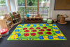 Back to Nature™ Chloe Caterpillar Numeracy & Literacy 3x2m Carpet, Learning SPACE