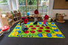 Back to Nature™ Chloe Caterpillar Numeracy & Literacy 3x2m Carpet, Learning SPACE