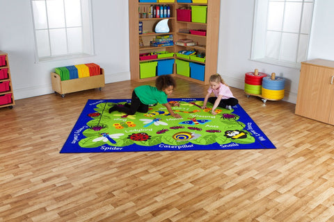 Back to Nature™ Mini Beasts 2.4x2m Carpet, Learning SPACE