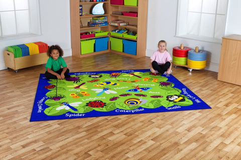 Back to Nature™ Mini Beasts 2.4x2m Carpet, Learning SPACE