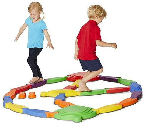 Balancing Kit - River Landscape-Active Games,Additional Need,AllSensory,Balancing Equipment,Calmer Classrooms,Exercise,Games & Toys,Gonge,Gross Motor and Balance Skills,Helps With,Learning Difficulties,Movement Breaks,Sensory Processing Disorder,Stock,Vestibular-Learning SPACE