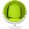 Ball Globe Chair with Cashmere-Blend Upholstery