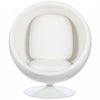Ball Globe Chair with Cashmere-Blend Upholstery