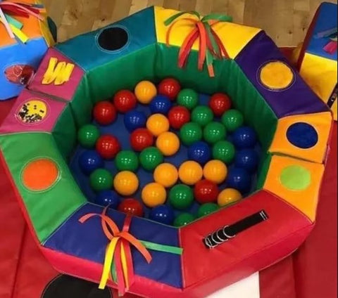 Ball Pit - Soft Sensory Ring for Baby-AllSensory,Baby Sensory Toys,Ball Pits,Down Syndrome,Gifts for 0-3 Months,Matrix Group,Playmats & Baby Gyms,Soft Play Sets-Learning SPACE