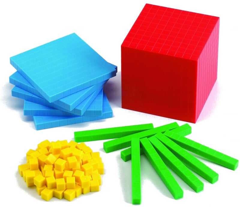 Base 10 – Four Colour Set (121 Pieces), Learning SPACE