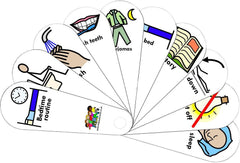 Bedtime Routine Fan-Additional Need,Calming & Anxiety,communication,Fans & Visual Prompts,Life Skills,Play Doctors,Primary Literacy,PSHE,Sleep Issues,Social Emotional Learning,Social Stories & Games & Social Skills,Stock,Transitions and Routines-Learning SPACE